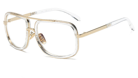 Gafas de Sol Cuadradas Flat Top Lujo - Diseño Unisex Estilo Celebrity - Image 4