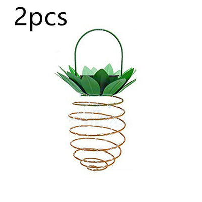 Luces Solares LED Decorativas Piña para Jardín - Iluminación Exterior Impermeable - Image 9