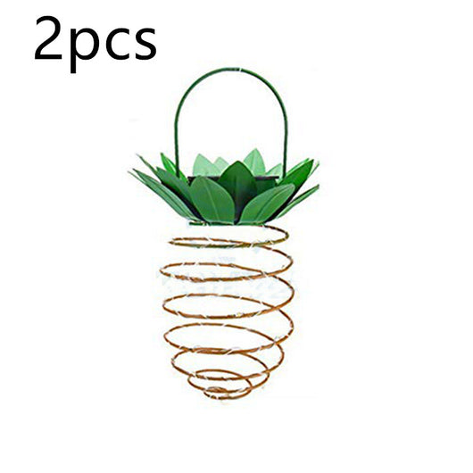 Luces Solares LED Decorativas Piña para Jardín - Iluminación Exterior Impermeable - Image 9