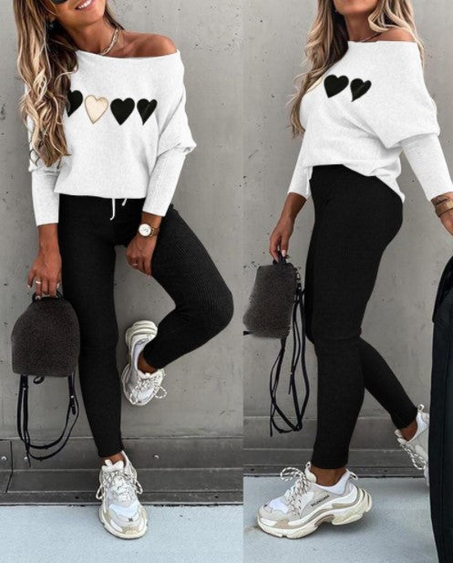 Traje Casual Hombro Descubierto para Mujer - Image 7
