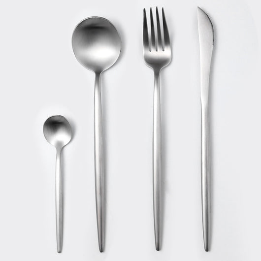Juego de Cucharas de Acero Inoxidable para Comedor - Image 27