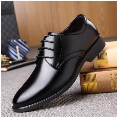 Zapatos de Vestir Negros con Punta Afilada para Hombre