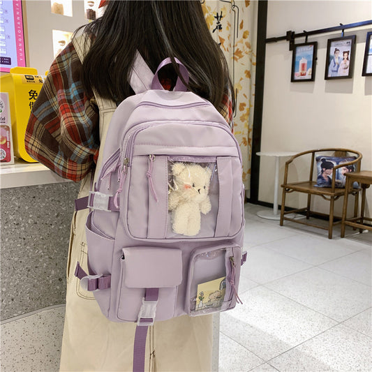 Mochila Escolar de Gran Capacidad para Secundaria
