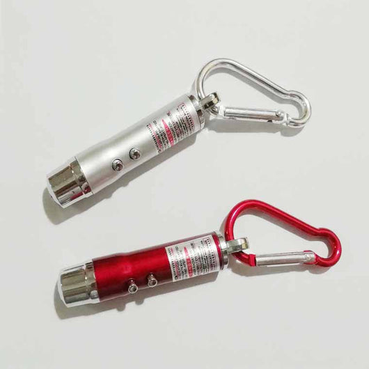 Linterna Multifunción Detector de Billetes con UV, Infrarrojo y Láser - Llavero Compacto - Image 12