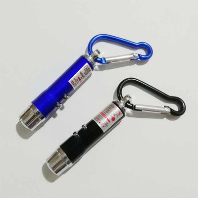 Linterna Multifunción Detector de Billetes con UV, Infrarrojo y Láser - Llavero Compacto - Image 5