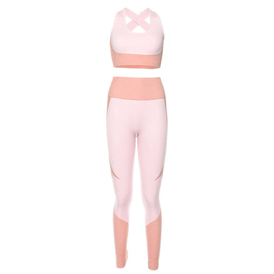 Conjunto de Yoga Ajustado sin Costuras - Image 2