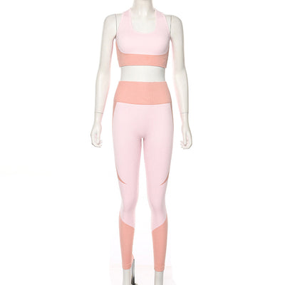 Conjunto de Yoga Ajustado sin Costuras - Image 3