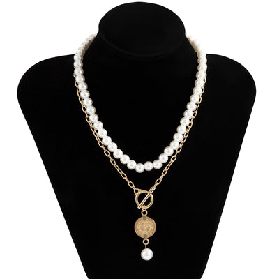 Collar Barroco con Perlas Sintéticas y Borla de Personalidad - Image 4