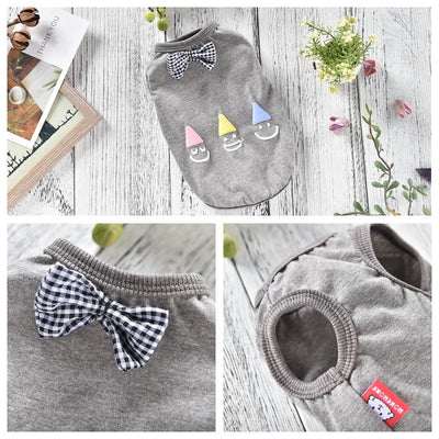 Conjunto de Ropa para Perros: Playera, Chaleco y Gorro de Verano - Image 12