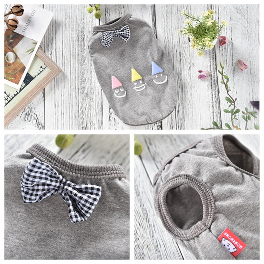 Conjunto de Ropa para Perros: Playera, Chaleco y Gorro de Verano - Image 12