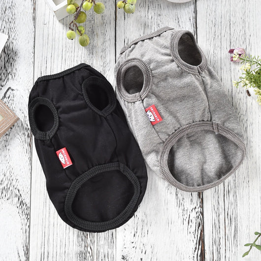 Conjunto de Ropa para Perros: Playera, Chaleco y Gorro de Verano - Image 5