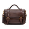 Bolso Crossbody de Cuero Curtido al Vegetal - Bolsa Multifuncional Retro