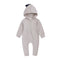 Pijama Enterizo de Dinosaurio con Capucha para Bebé