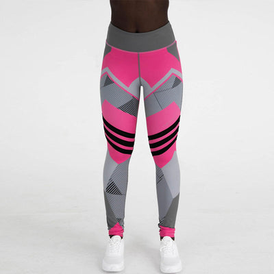 Leggings Yoga Levanta Glúteos con Estampado Geométrico - Image 12