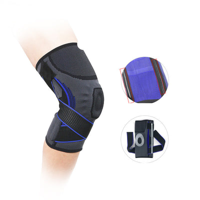 Rodillera Deportiva con Soporte de Resorte de Silicona Antideslizante - Image 9