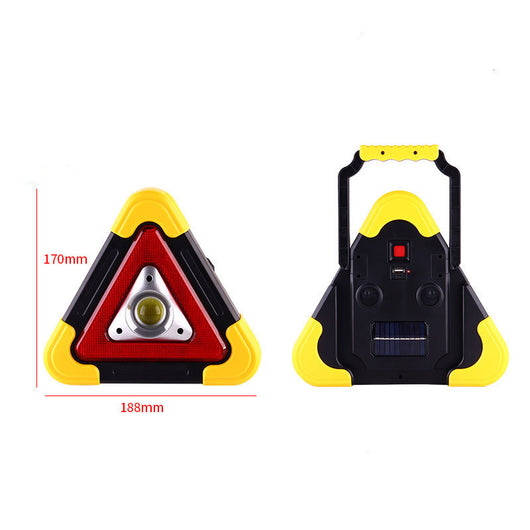 Triángulo de Seguridad Reflectante Solar para Auto con Luz Luminosa - Image 6