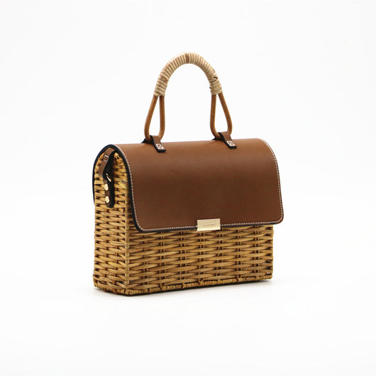 Bolsa Tejida Diagonal para Mujer - Diseño Literario y Fresco - Image 10