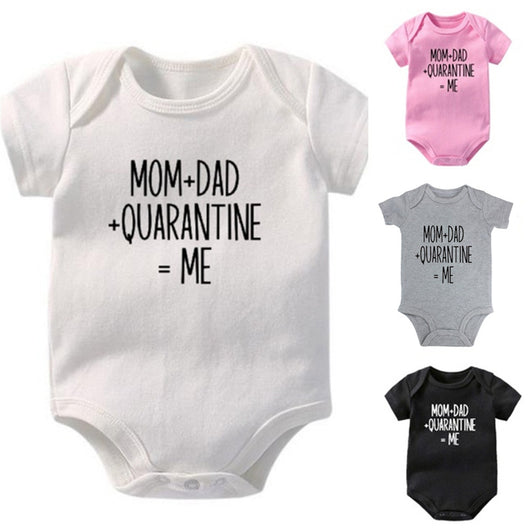 Pijama Enterizo para Bebé con Cuello Redondo y Mangas Cortas