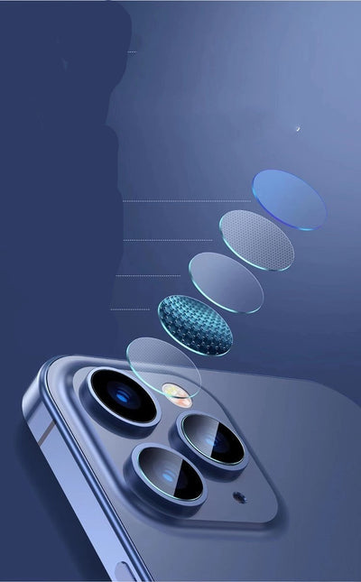 Protector de Lente Gemstone Baseus para iPhone 12, 13 y 14 Pro - Image 4