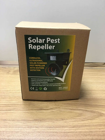 Repelente Ultrasónico Solar con Sensor de Movimiento para Plagas - Image 7