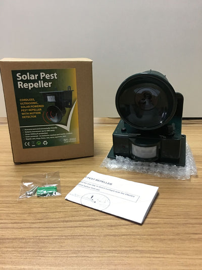 Repelente Ultrasónico Solar con Sensor de Movimiento para Plagas - Image 8