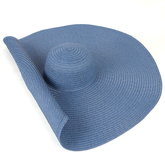 Sombrero de Playa Oversized 25cm de Ala Ancha para Mujer con Protección UV - Image 27