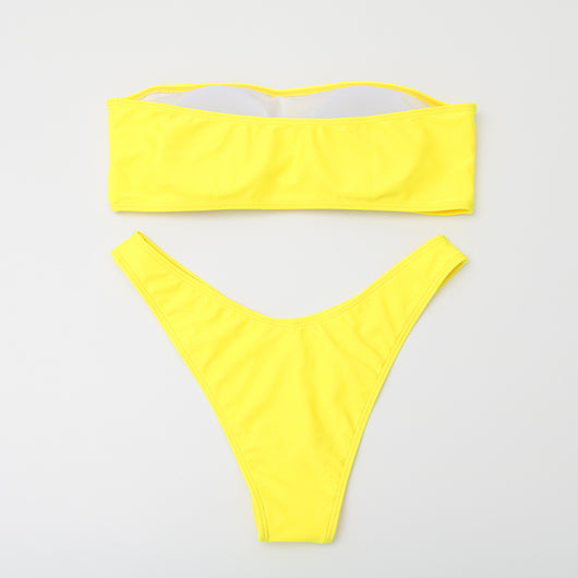 Traje de Baño Bikini Realce Devil con Escote Atrevido - Image 2