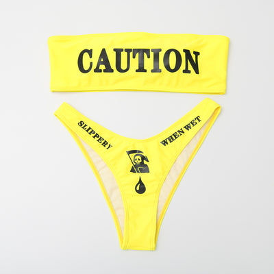 Traje de Baño Bikini Realce Devil con Escote Atrevido - Image 3