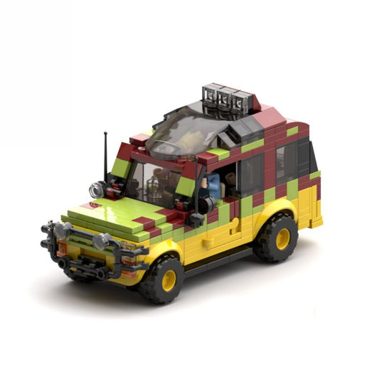Set de Bloques Constructibles Auto Jurassic Park Ford Camuflaje 25912 - Image 3