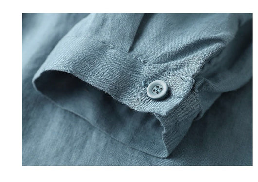 Blusa Suelta con Flores Bordadas Estilo Coreano Talla Grande para Mujer - Image 34