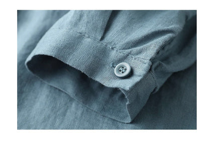 Blusa Suelta con Flores Bordadas Estilo Coreano Talla Grande para Mujer - Image 14