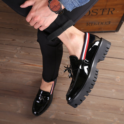 Zapatos de Cuero Casuales Estilo Británico para Hombre - Colección Primavera - Image 3