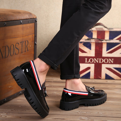 Zapatos de Cuero Casuales Estilo Británico para Hombre - Colección Primavera - Image 4