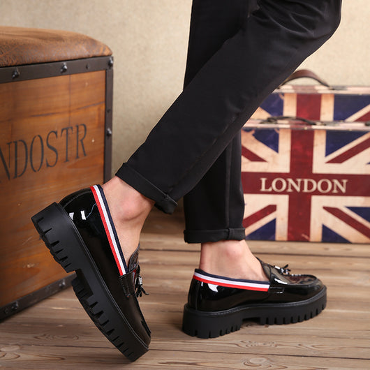 Zapatos de Cuero Casuales Estilo Británico para Hombre - Colección Primavera - Image 4