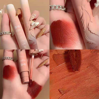 Labial Mate Almendra Desire - Brillo de Larga Duración para Primavera y Verano - Image 20