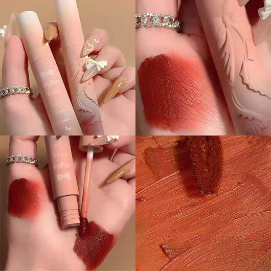 Labial Mate Almendra Desire - Brillo de Larga Duración para Primavera y Verano - Image 20