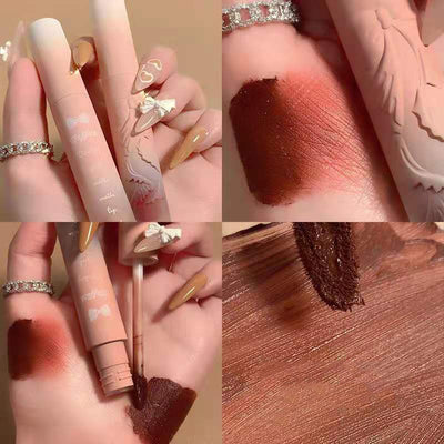 Labial Mate Almendra Desire - Brillo de Larga Duración para Primavera y Verano - Image 30