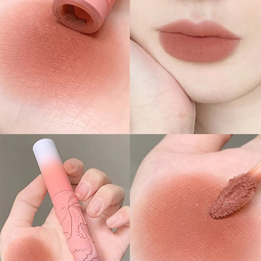 Labial Mate Almendra Desire - Brillo de Larga Duración para Primavera y Verano - Image 3