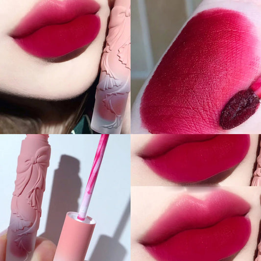 Labial Mate Almendra Desire - Brillo de Larga Duración para Primavera y Verano