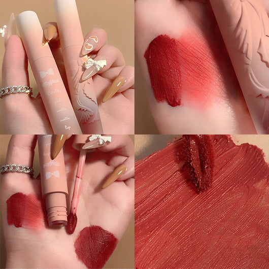 Labial Mate Almendra Desire - Brillo de Larga Duración para Primavera y Verano - Image 6