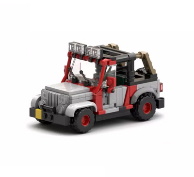 Set de Bloques Constructibles Auto Jurassic Park Ford Camuflaje 25912 - Image 2