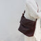 Bolso Bandolera Retro de Cuero Genuino para Mujer