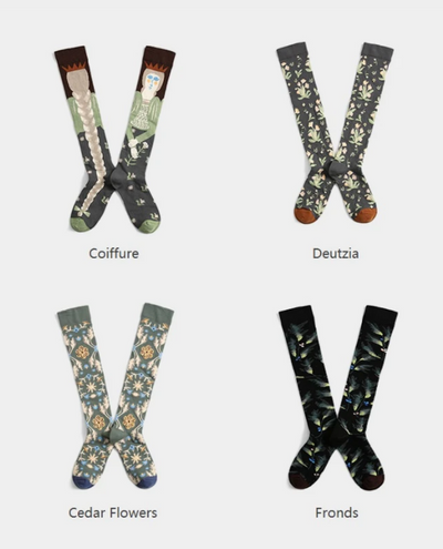 Calcetines de Skate Jacquard Rojo Neto Estilo Europeo - Image 2