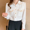 Camisa de Manga Larga con Costura Francesa - Estilo Parisino
