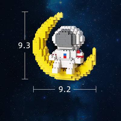 Bloques de Construcción Mini Astronautas DIY Creativos para Niños - Image 2