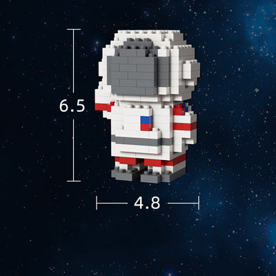 Bloques de Construcción Mini Astronautas DIY Creativos para Niños - Image 4