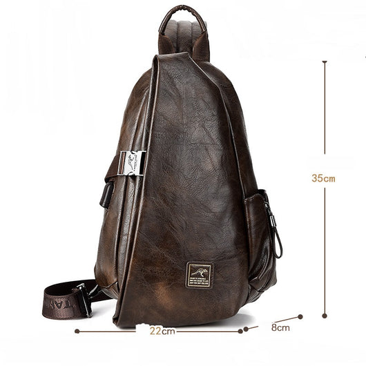Bolsa Mensajero de Gran Capacidad para Hombre - Mochila Casual Estilo Coreano - Image 10