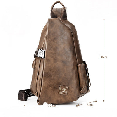 Bolsa Mensajero de Gran Capacidad para Hombre - Mochila Casual Estilo Coreano - Image 8