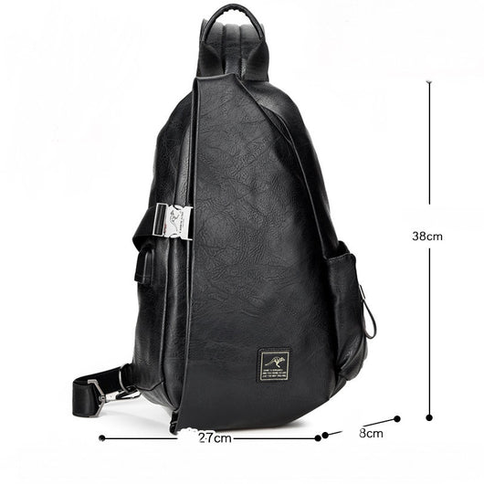 Bolsa Mensajero de Gran Capacidad para Hombre - Mochila Casual Estilo Coreano - Image 7