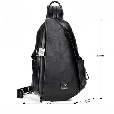 Bolsa Mensajero de Gran Capacidad para Hombre - Mochila Casual Estilo Coreano - Image 11